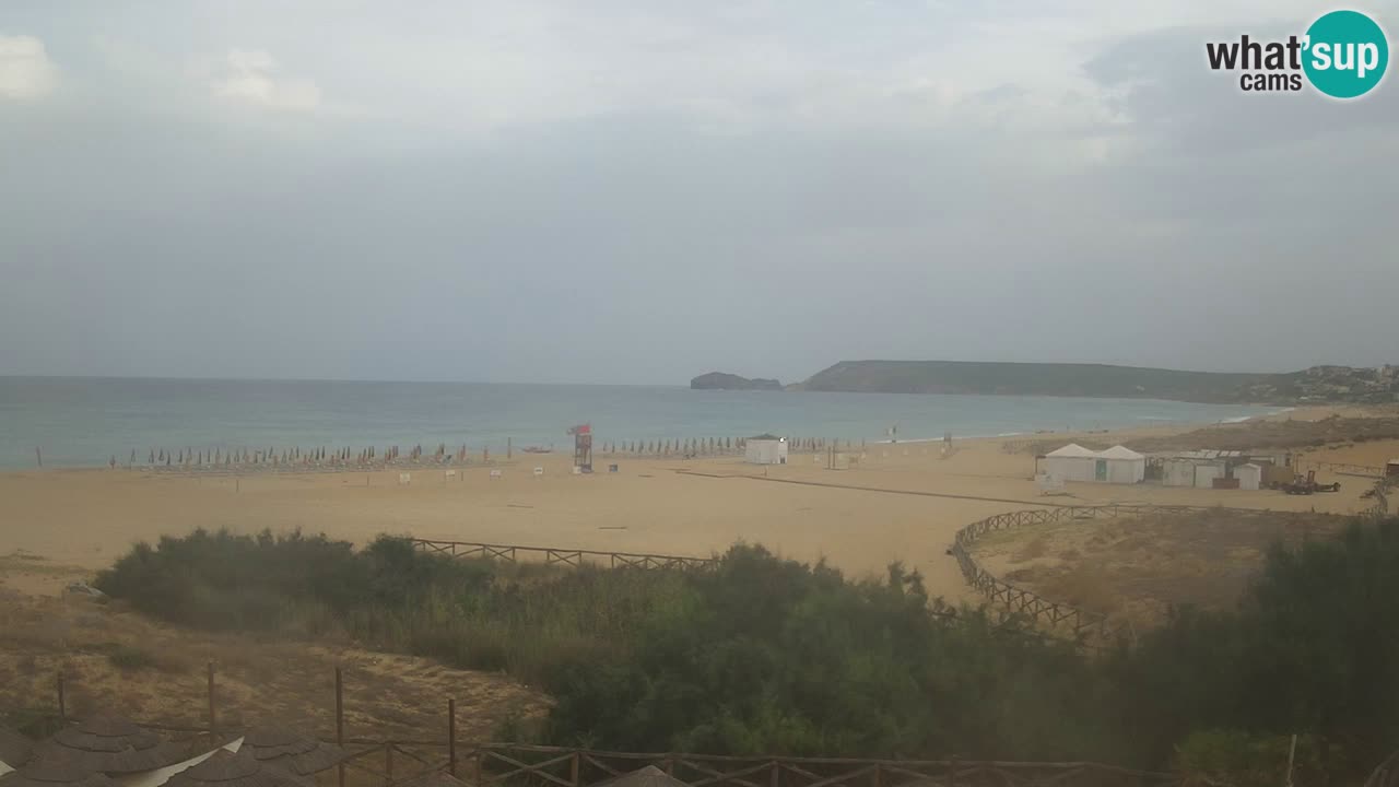 Webcam Torre dei Corsari – Live Beach View from Punta Usai