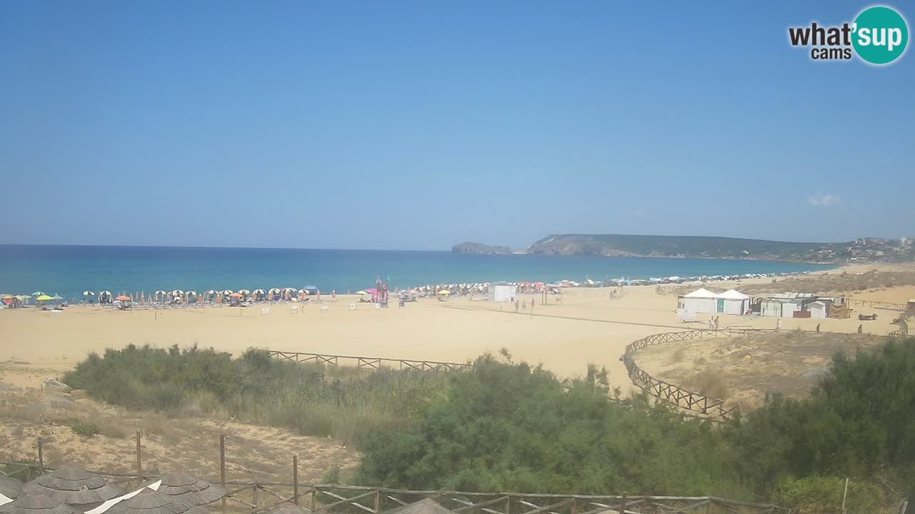 Webcam Torre dei Corsari – Live Beach View from Punta Usai