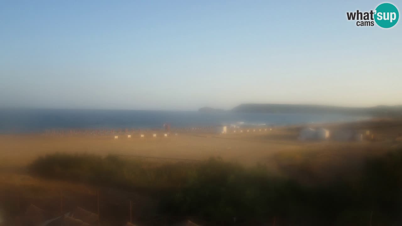 Webcam Torre dei Corsari – Vue en direct sur la plage depuis Punta Usai