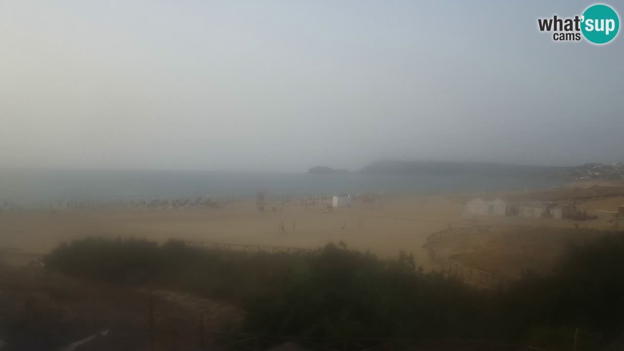 Webcam Torre dei Corsari – Liveblick auf den Strand von Punta Usai
