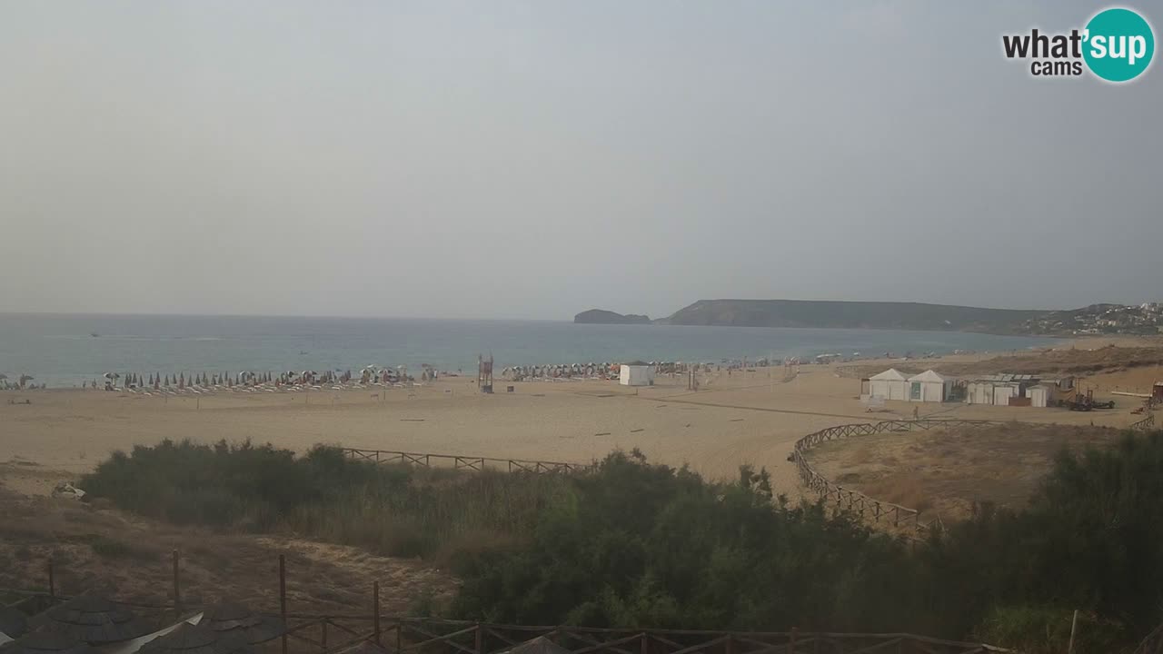 Webcam Torre dei Corsari – Live Beach View from Punta Usai