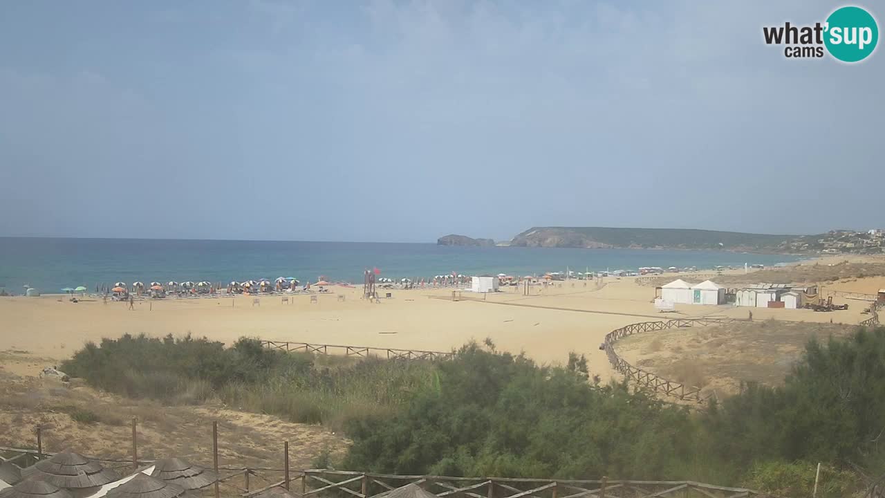 Webcam Torre dei Corsari – Live Beach View from Punta Usai