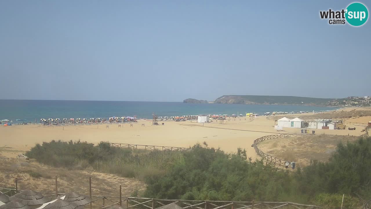 Webcam Torre dei Corsari – Live Beach View from Punta Usai
