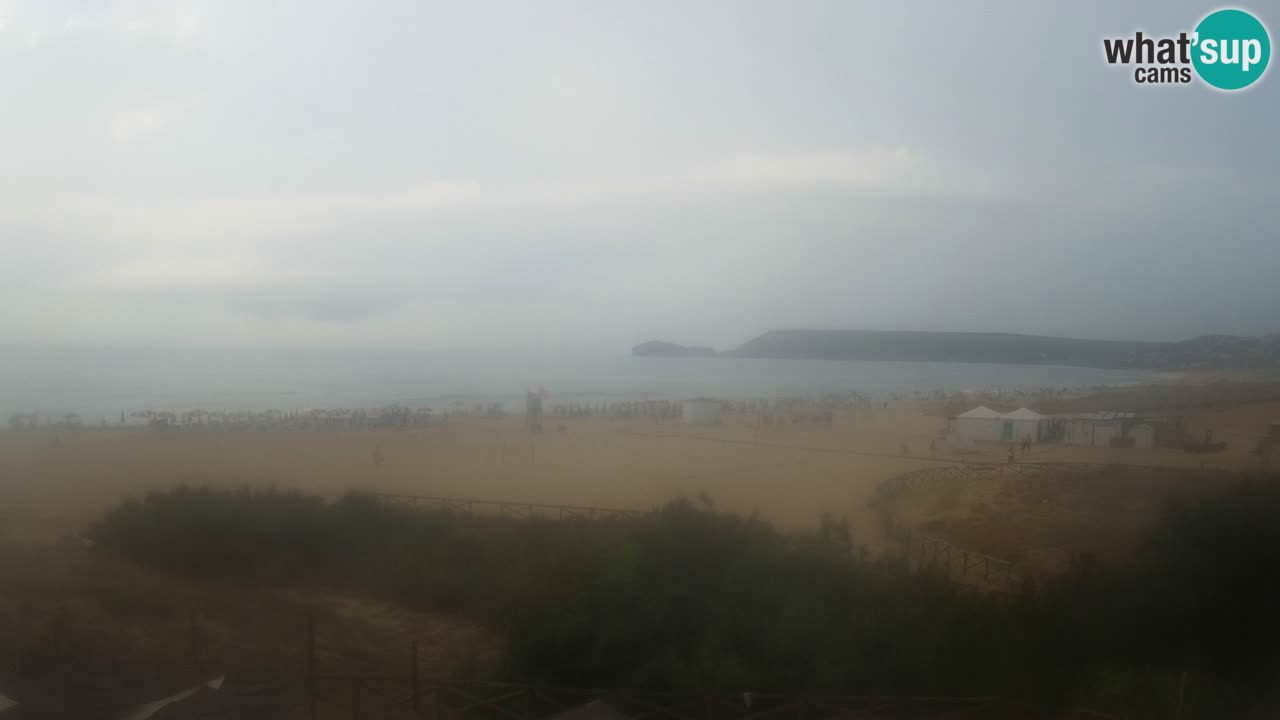 Webcam Torre dei Corsari – Vue en direct sur la plage depuis Punta Usai