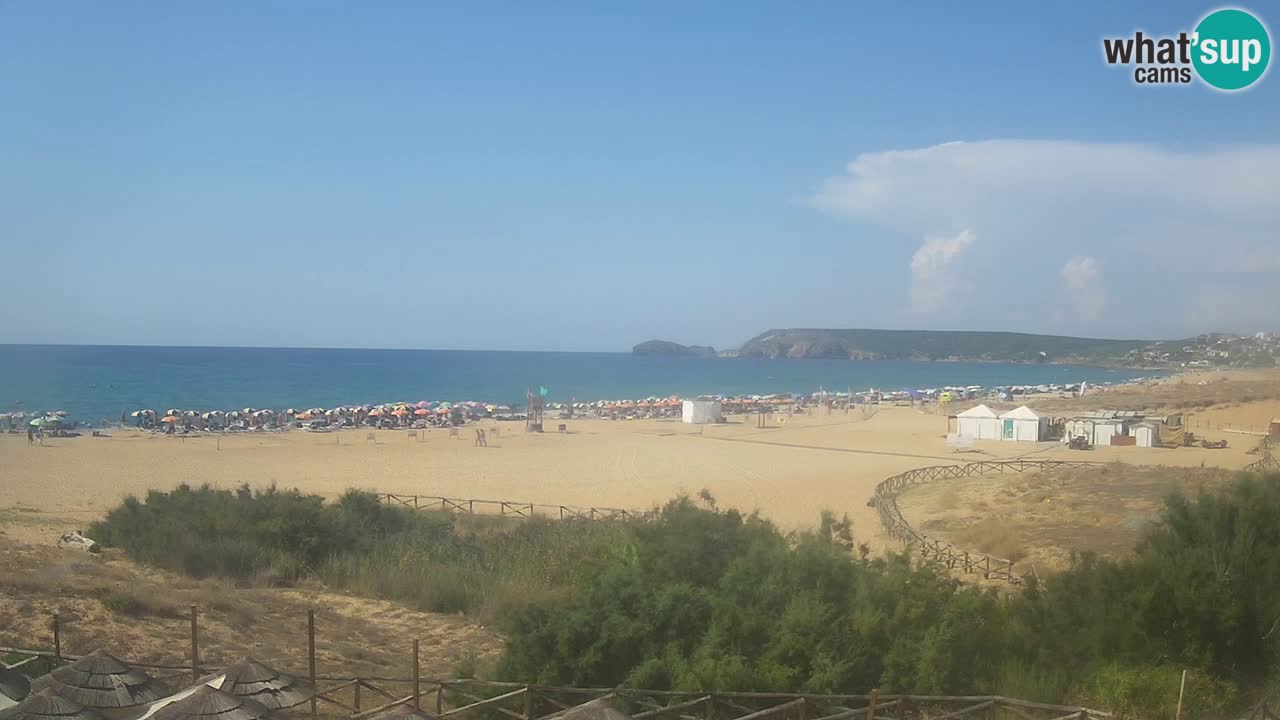 Webcam Torre dei Corsari – Liveblick auf den Strand von Punta Usai