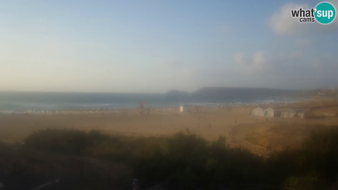 Webcam Torre dei Corsari – Live Beach View from Punta Usai
