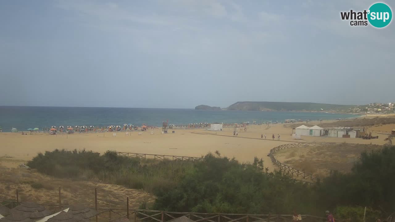 Webcam Torre dei Corsari – Vue en direct sur la plage depuis Punta Usai