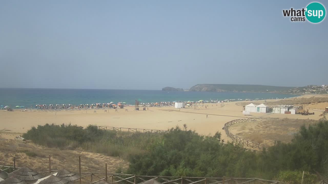 Webcam Torre dei Corsari – Liveblick auf den Strand von Punta Usai