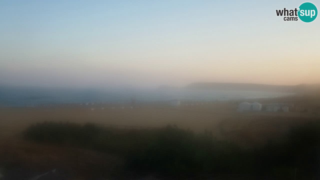 Cámara web Torre dei Corsari – Vista en directo de la playa desde Punta Usai