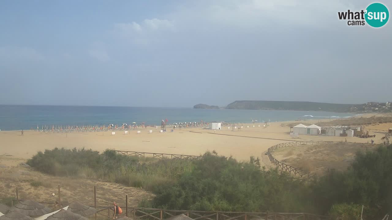 Spletna kamera Torre dei Corsari – Pogled v živo na plažo s Punta Usai