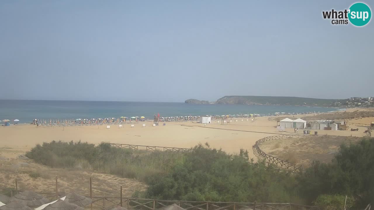Webcam Torre dei Corsari – Vue en direct sur la plage depuis Punta Usai