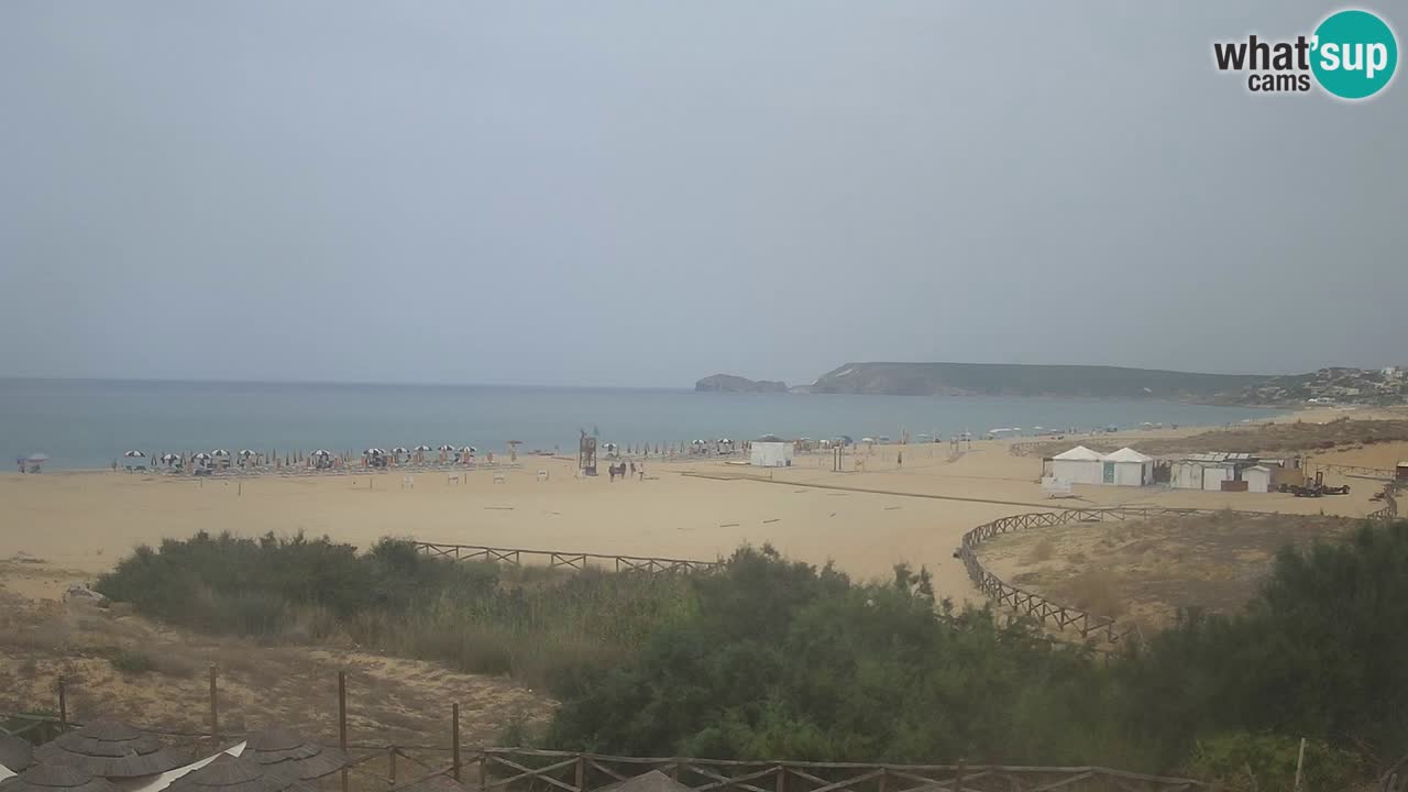 Webcam Torre dei Corsari – Vue en direct sur la plage depuis Punta Usai