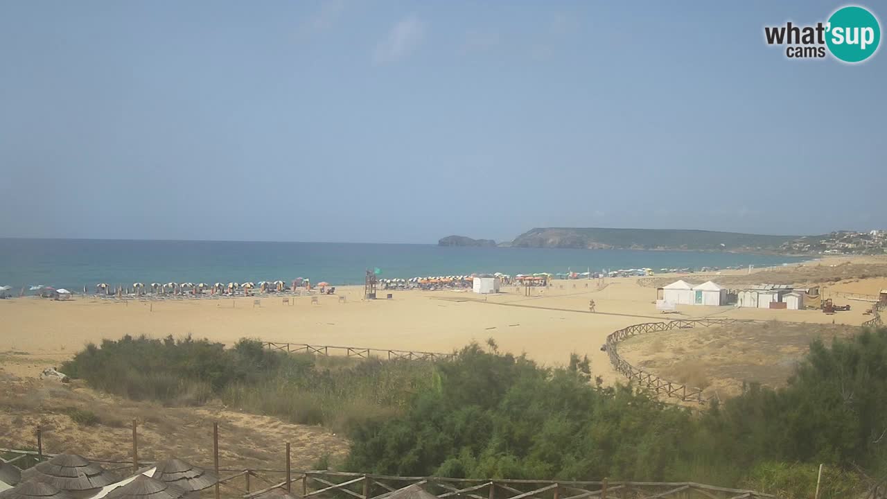 Webcam Torre dei Corsari – Live Beach View from Punta Usai