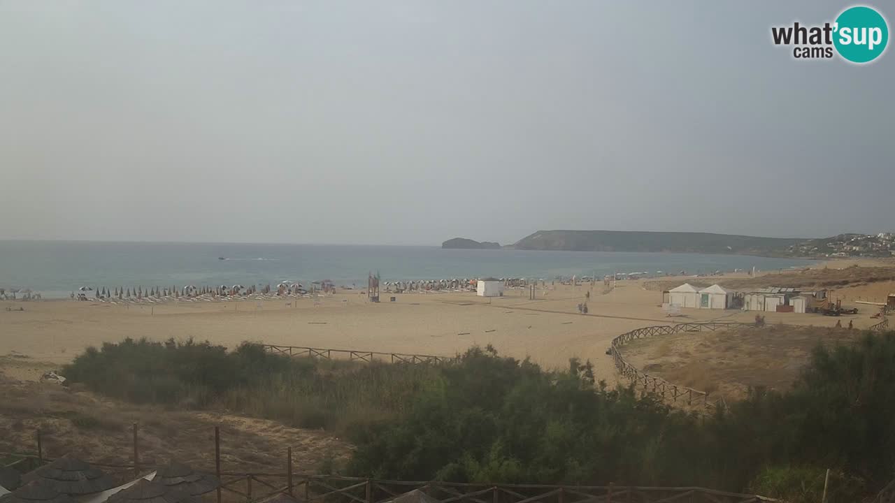 Webcam Torre dei Corsari – Vue en direct sur la plage depuis Punta Usai