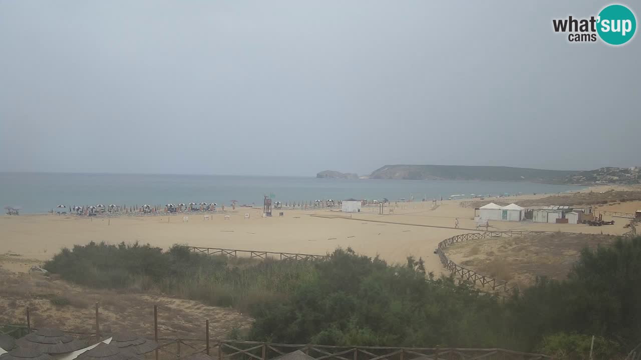 Cámara web Torre dei Corsari – Vista en directo de la playa desde Punta Usai