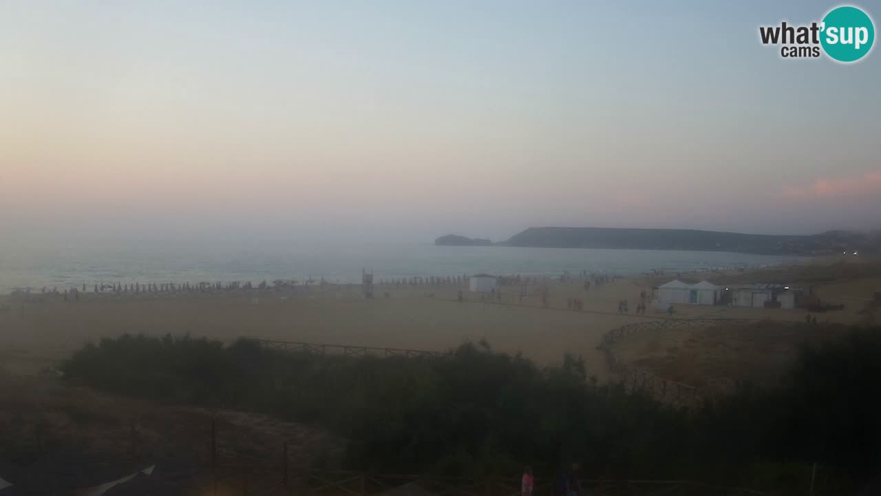 Webcam Torre dei Corsari – Vue en direct sur la plage depuis Punta Usai