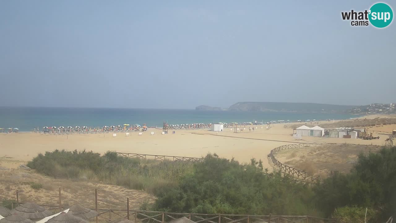 Webcam Torre dei Corsari – Vue en direct sur la plage depuis Punta Usai