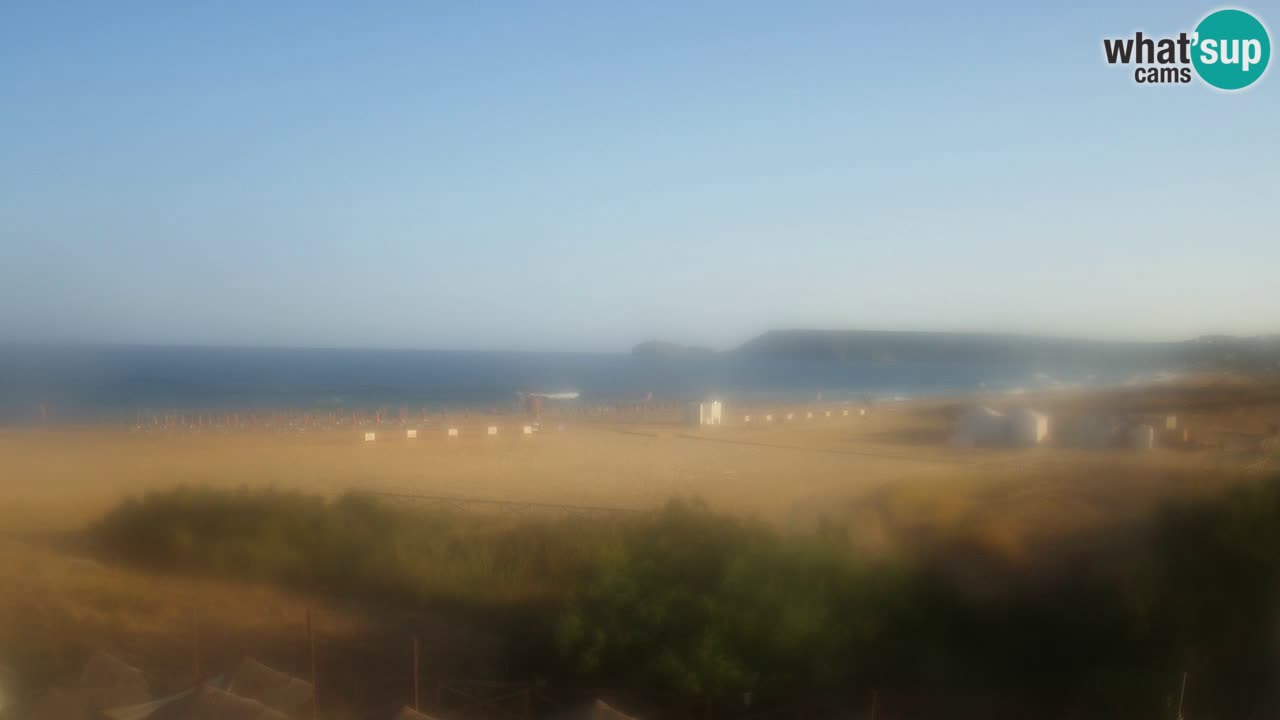 Webcam Torre dei Corsari – Live Beach View from Punta Usai