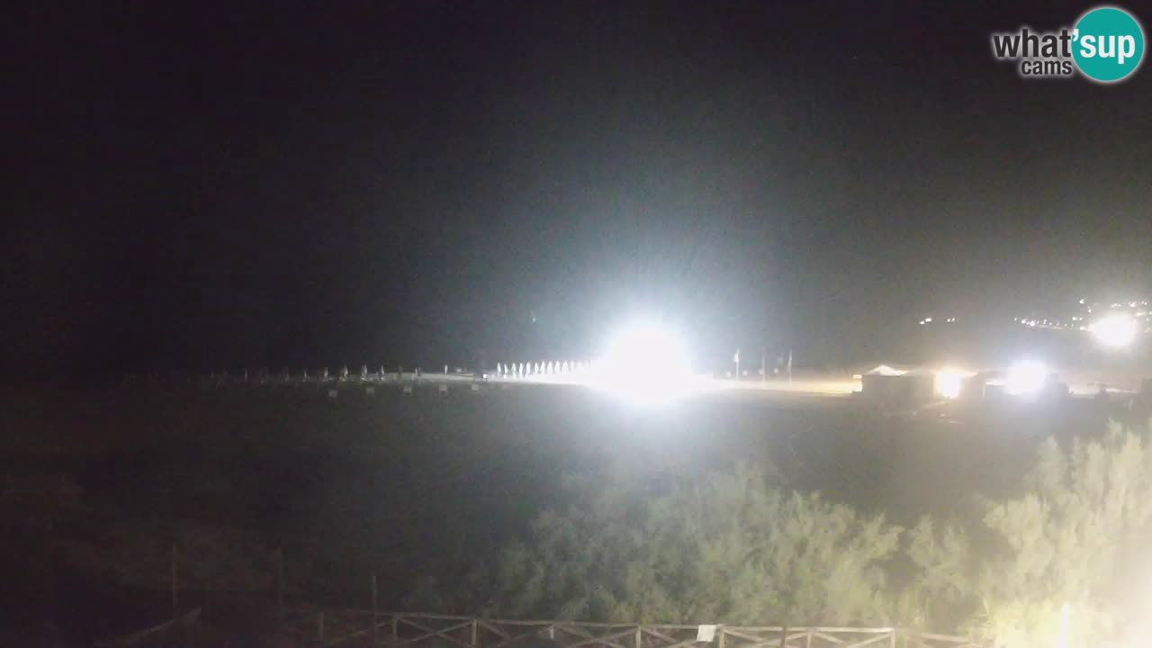 Webcam Torre dei Corsari – Liveblick auf den Strand von Punta Usai