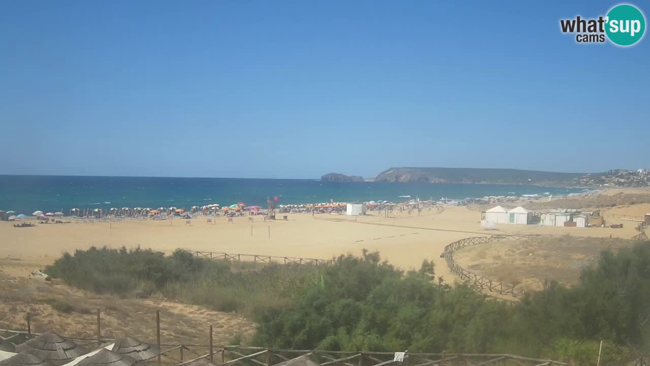 Webcam Torre dei Corsari – Vue en direct sur la plage depuis Punta Usai