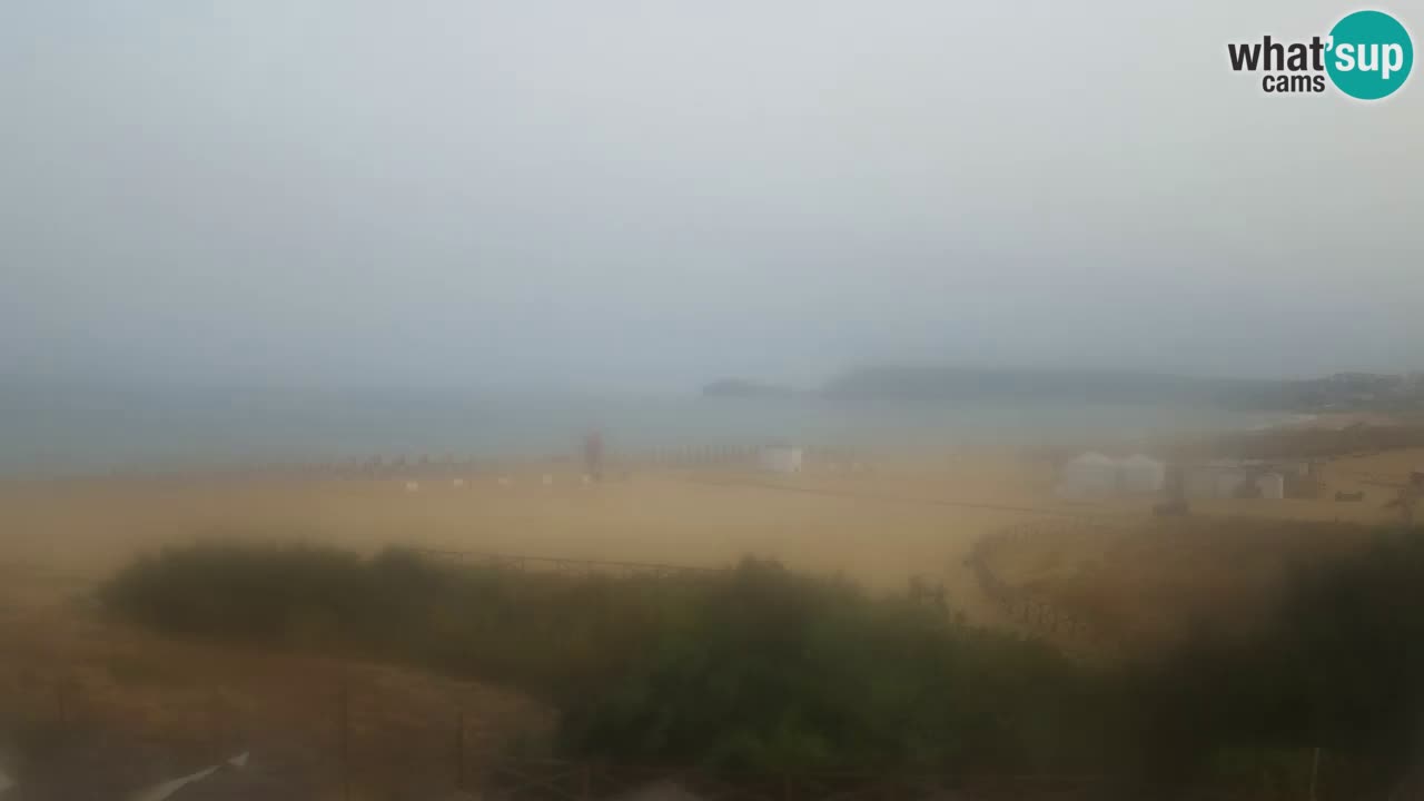 Webcam Torre dei Corsari – Live Beach View from Punta Usai