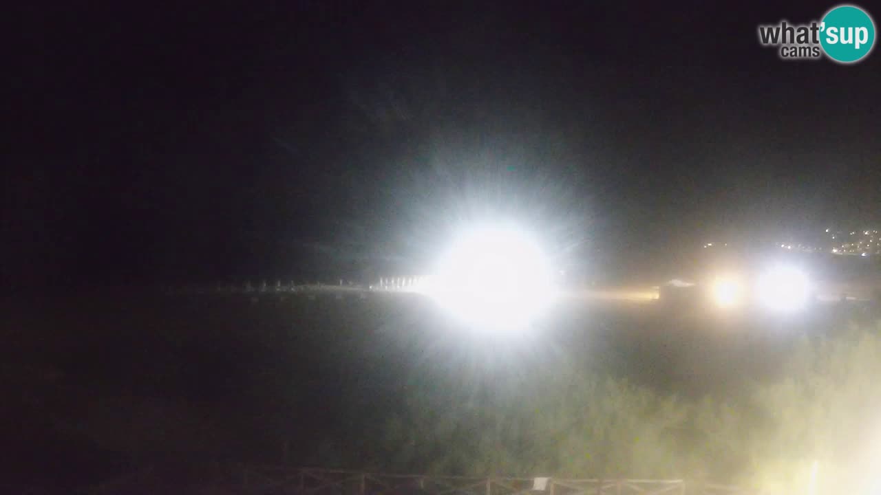 Webcam Torre dei Corsari – Vista live sulla spiaggia da Punta Usai