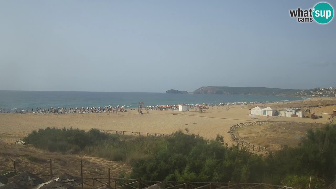 Webcam Torre dei Corsari – Vue en direct sur la plage depuis Punta Usai
