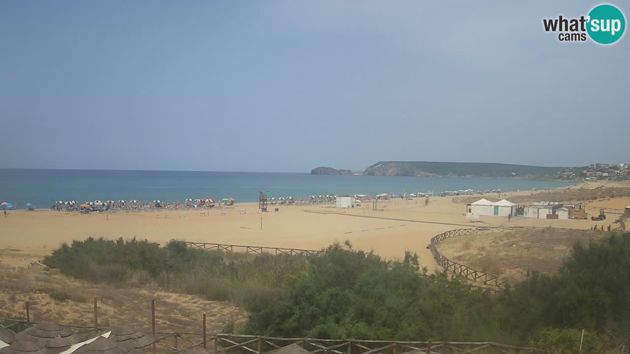 Webcam Torre dei Corsari – Live Beach View from Punta Usai
