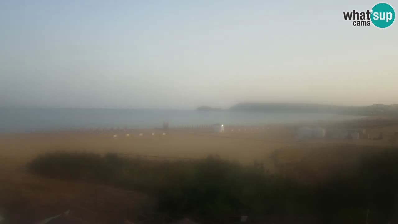 Webcam Torre dei Corsari – Liveblick auf den Strand von Punta Usai