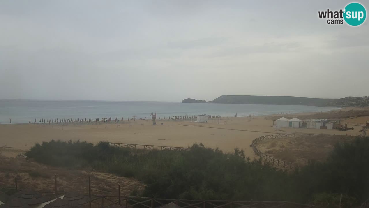 Webcam Torre dei Corsari – Vista live sulla spiaggia da Punta Usai