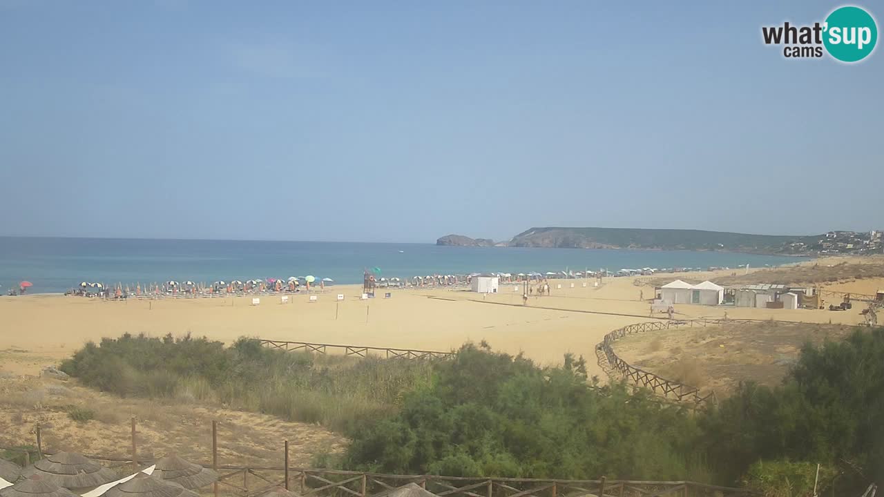 Webcam Torre dei Corsari – Live Beach View from Punta Usai