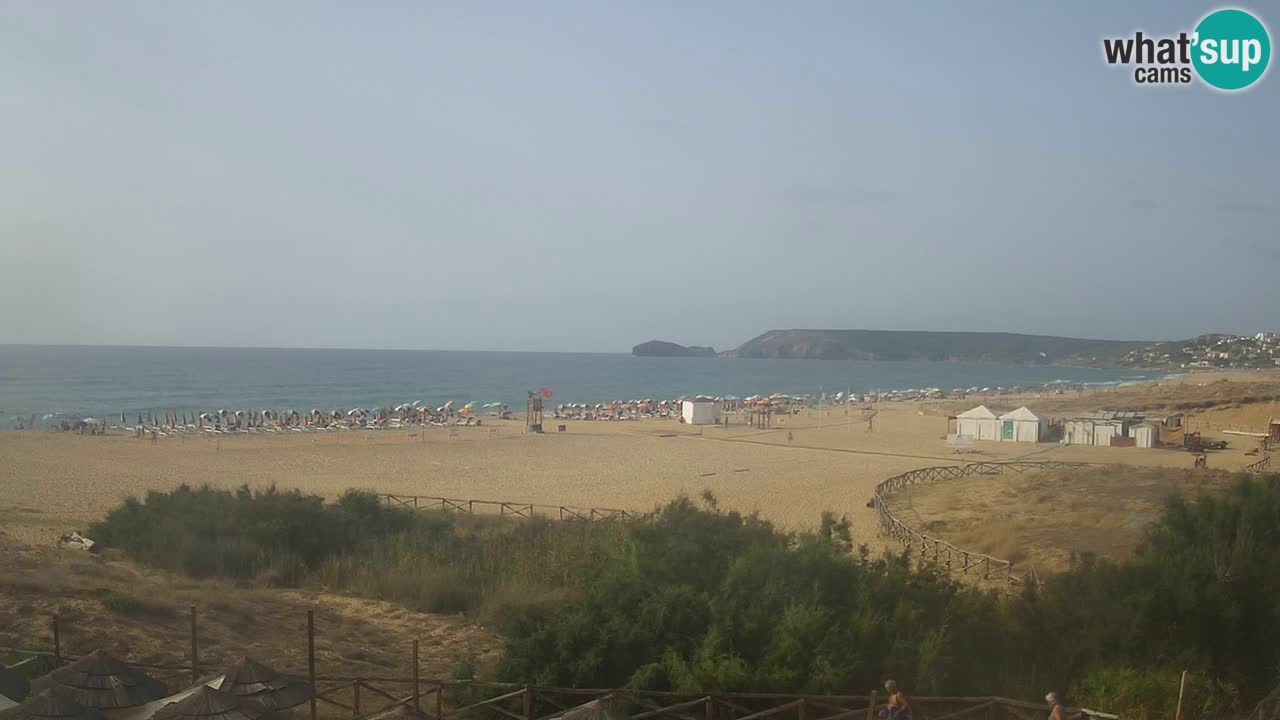 Webcam Torre dei Corsari – Live Beach View from Punta Usai