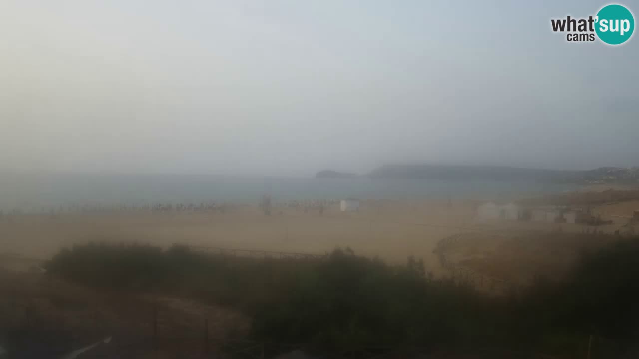 Webcam Torre dei Corsari – Vue en direct sur la plage depuis Punta Usai