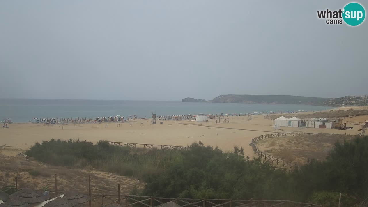 Cámara web Torre dei Corsari – Vista en directo de la playa desde Punta Usai
