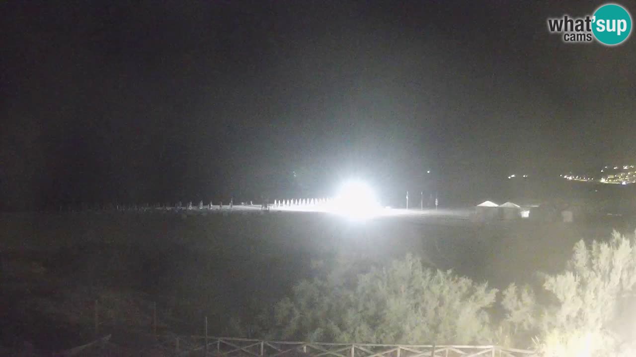 Webcam Torre dei Corsari – Live Beach View from Punta Usai