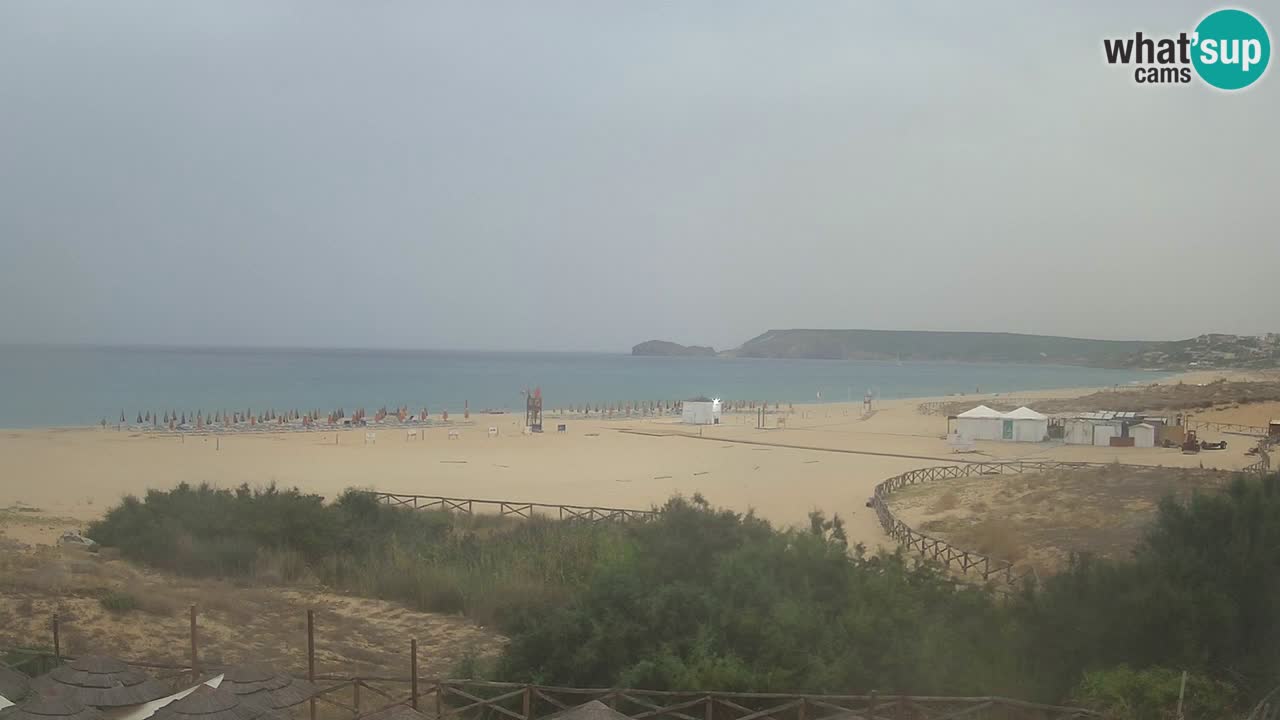Webcam Torre dei Corsari – Vista live sulla spiaggia da Punta Usai