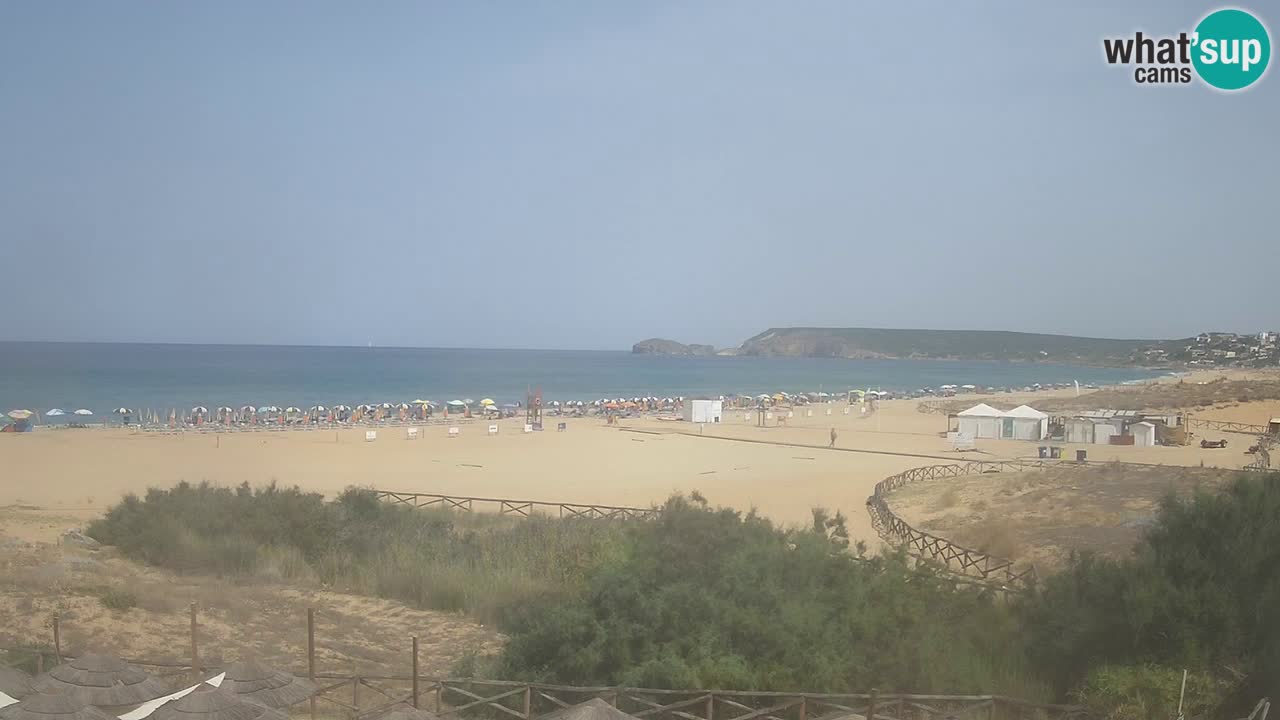 Webcam Torre dei Corsari – Live Beach View from Punta Usai