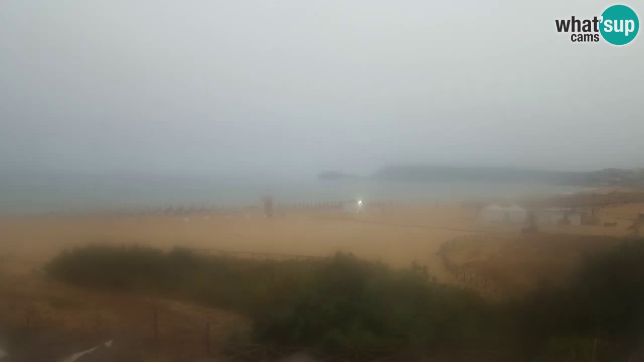 Webcam Torre dei Corsari – Vue en direct sur la plage depuis Punta Usai