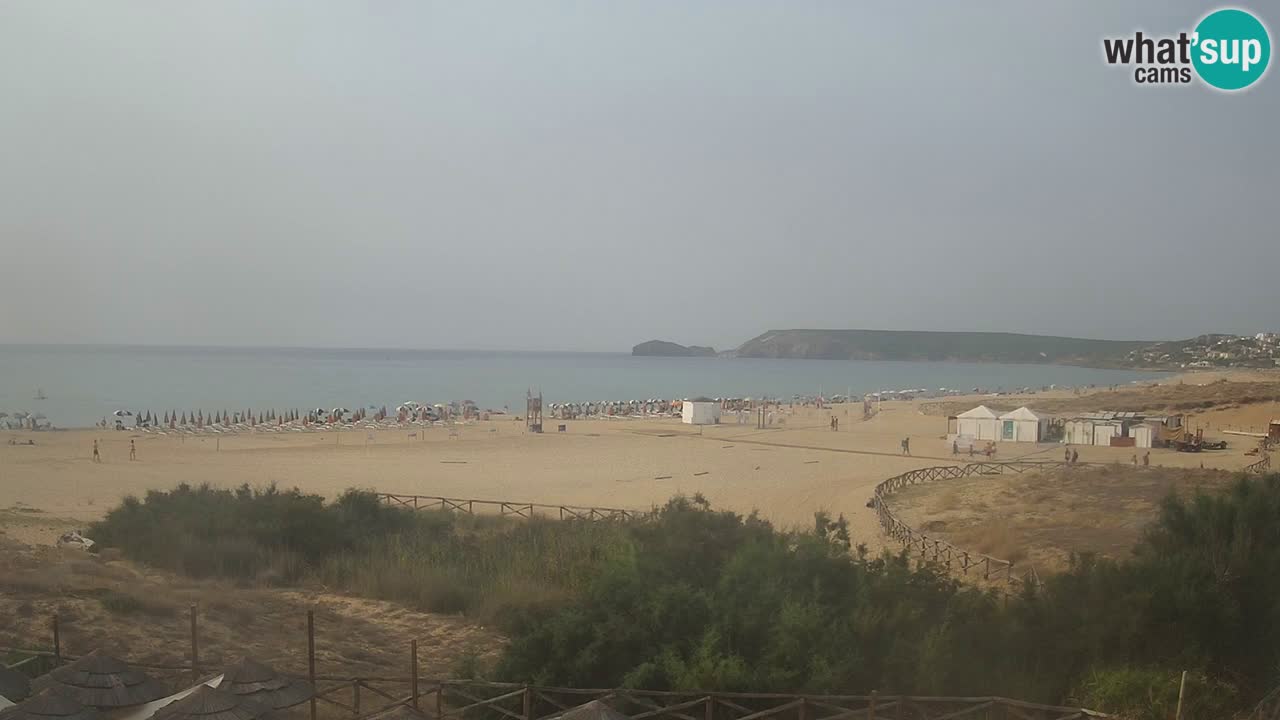 Cámara web Torre dei Corsari – Vista en directo de la playa desde Punta Usai