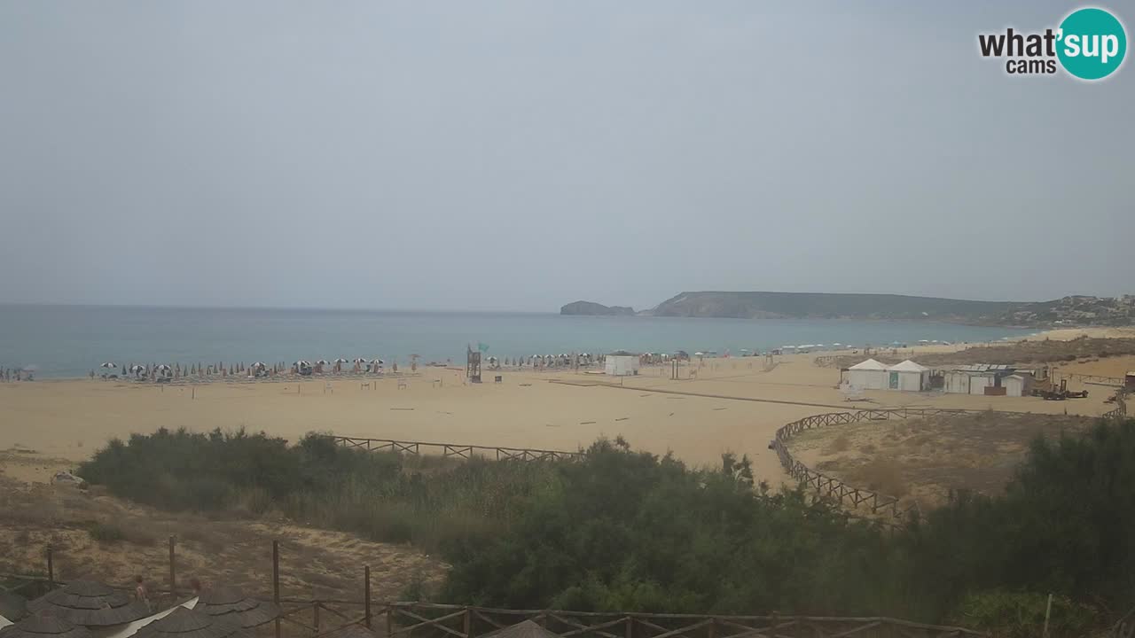 Webcam Torre dei Corsari – Liveblick auf den Strand von Punta Usai