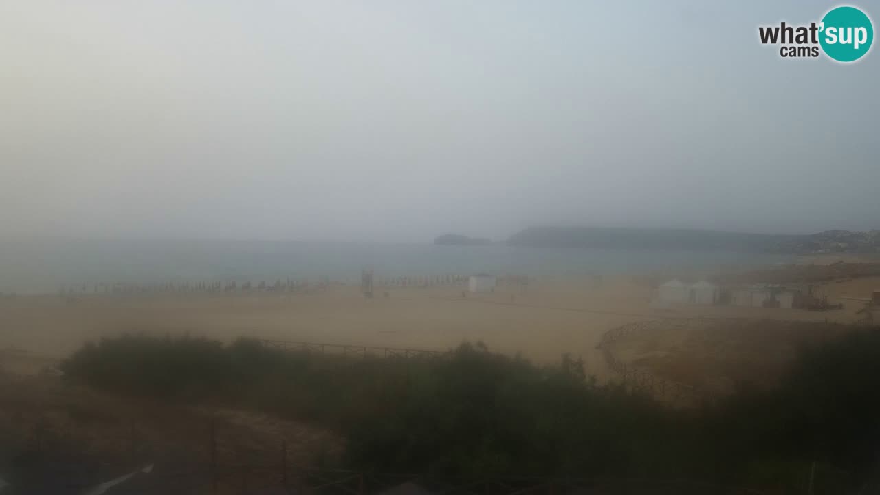 Webcam Torre dei Corsari – Vue en direct sur la plage depuis Punta Usai