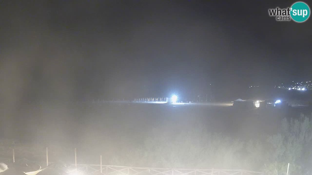 Webcam Torre dei Corsari – Liveblick auf den Strand von Punta Usai