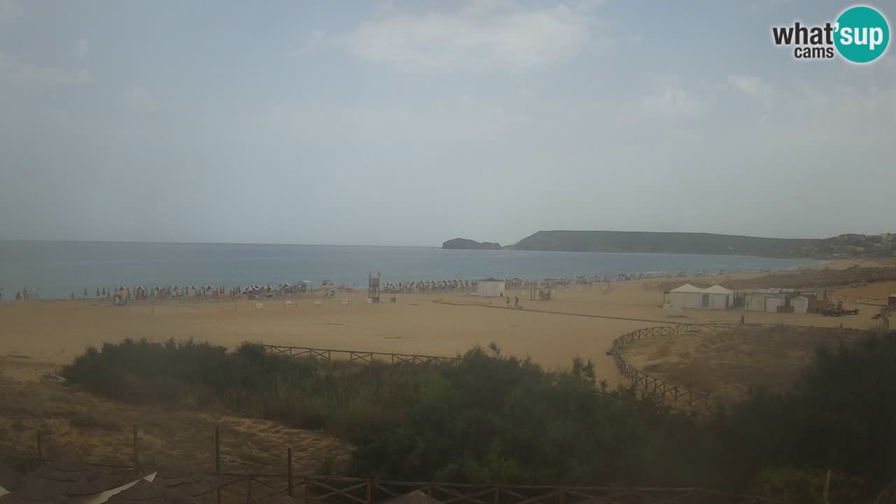 Webcam Torre dei Corsari – Liveblick auf den Strand von Punta Usai