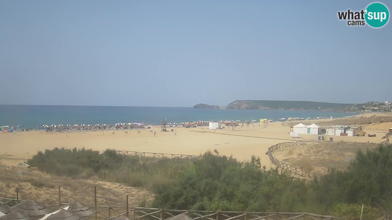 Webcam Torre dei Corsari – Live Beach View from Punta Usai