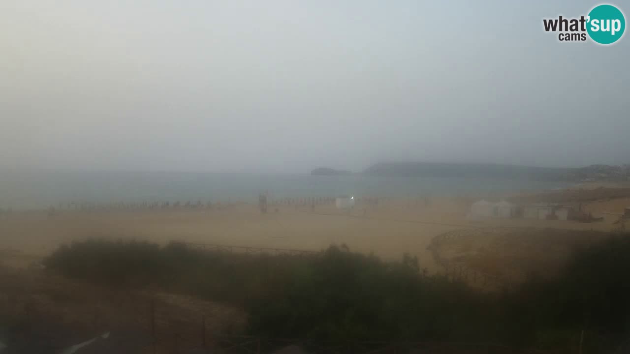 Webcam Torre dei Corsari – Vista live sulla spiaggia da Punta Usai