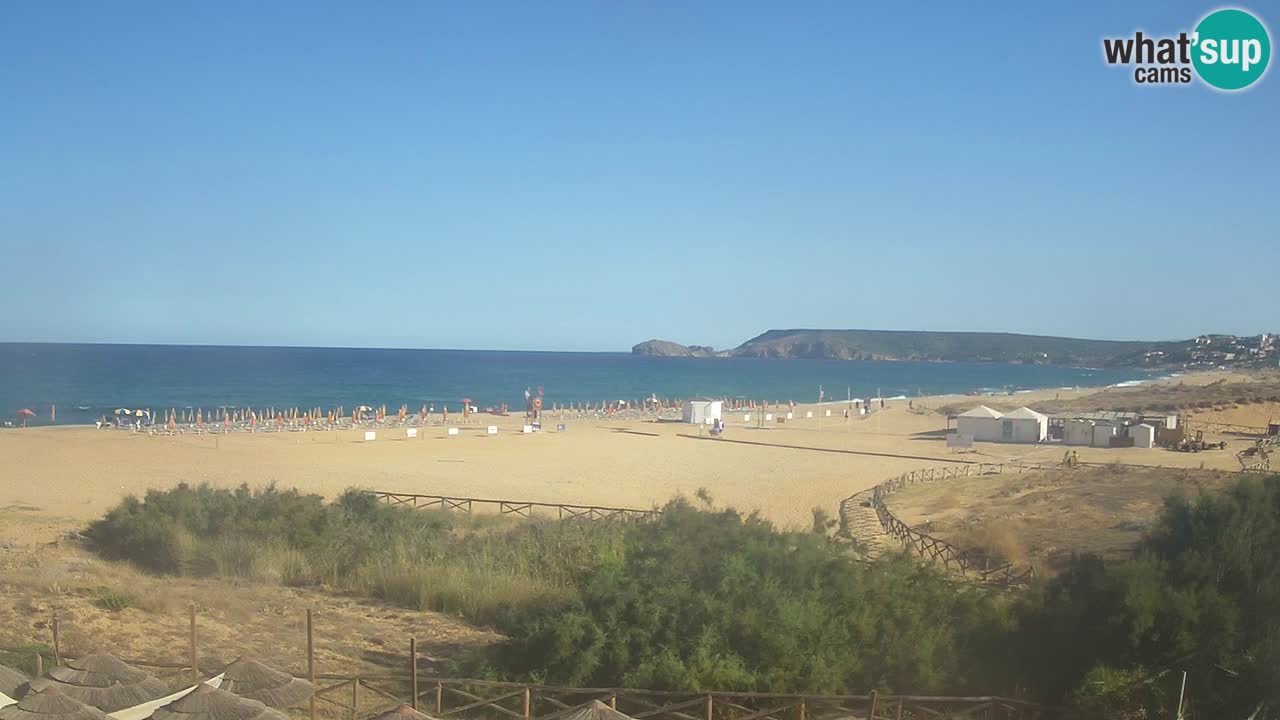 Webcam Torre dei Corsari – Live Beach View from Punta Usai