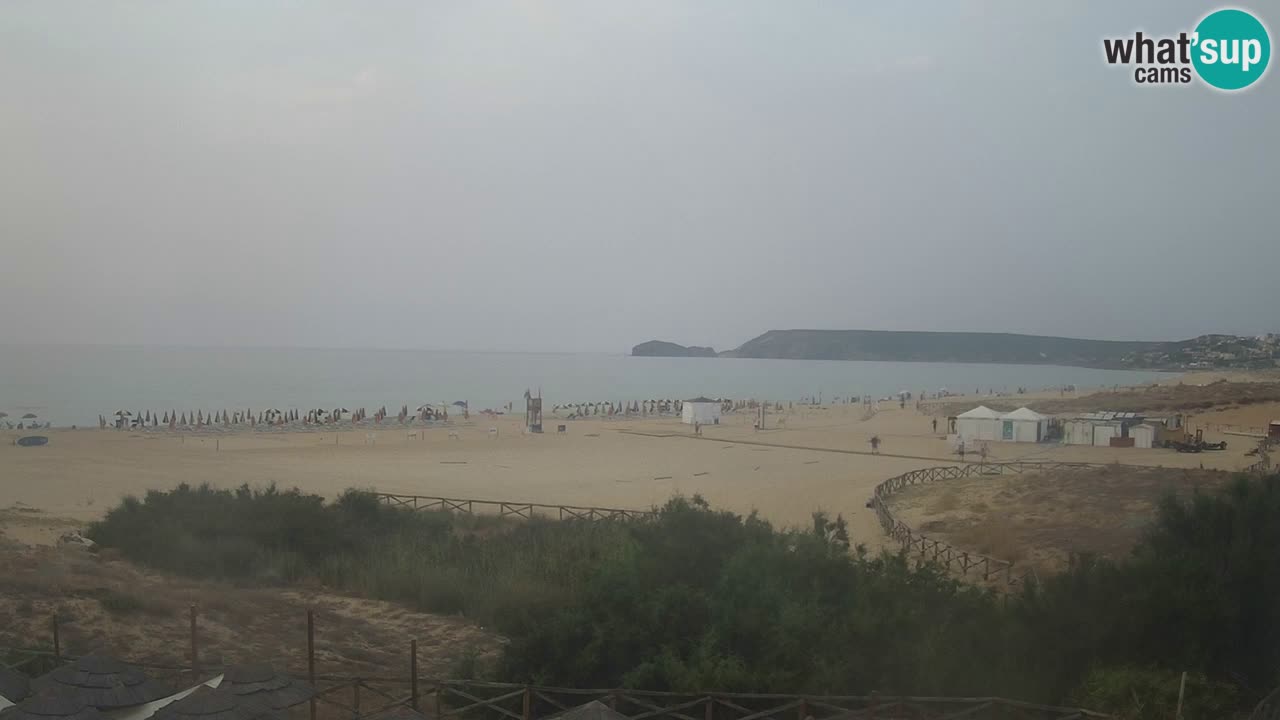 Web kamera Torre dei Corsari – Pogled uživo na plažu s Punta Usai