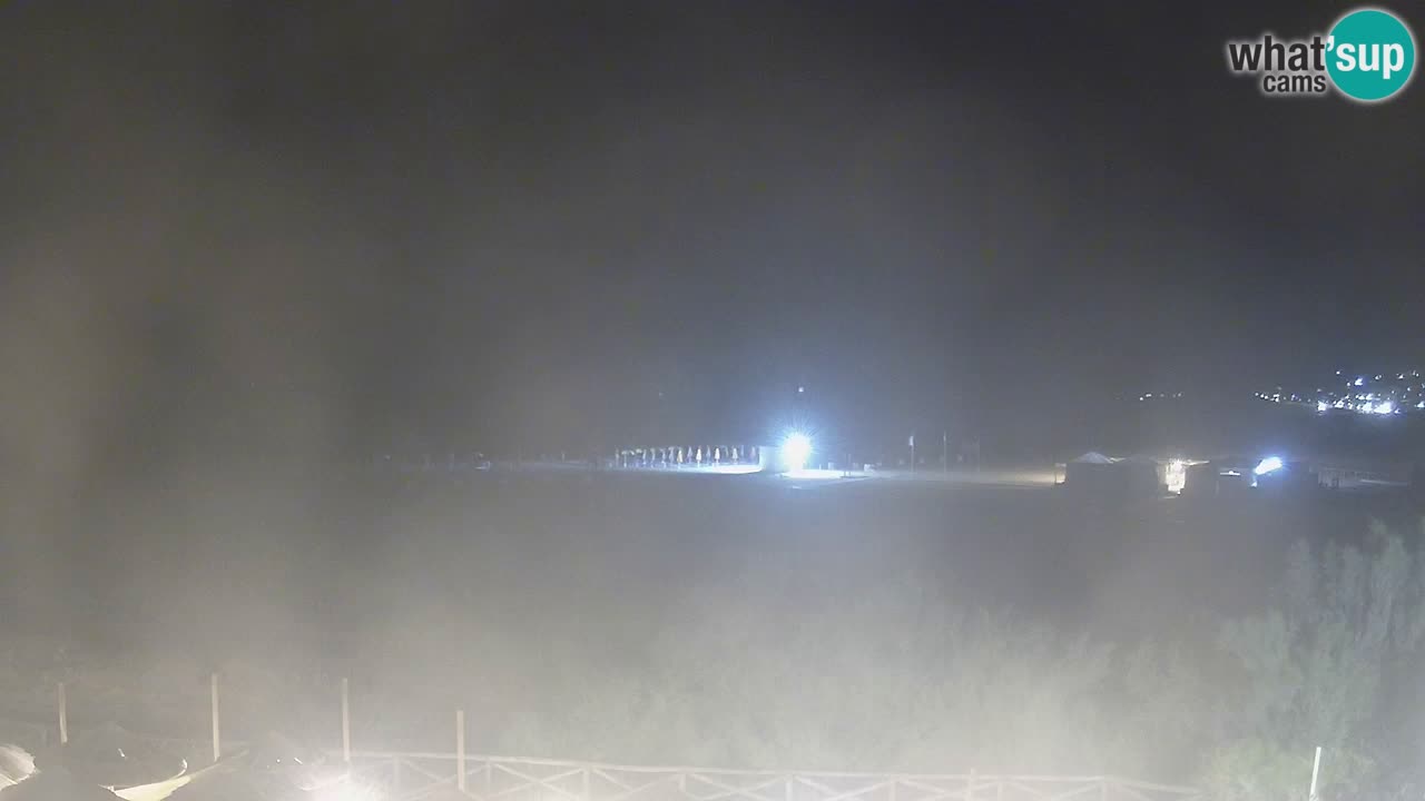 Webcam Torre dei Corsari – Vue en direct sur la plage depuis Punta Usai
