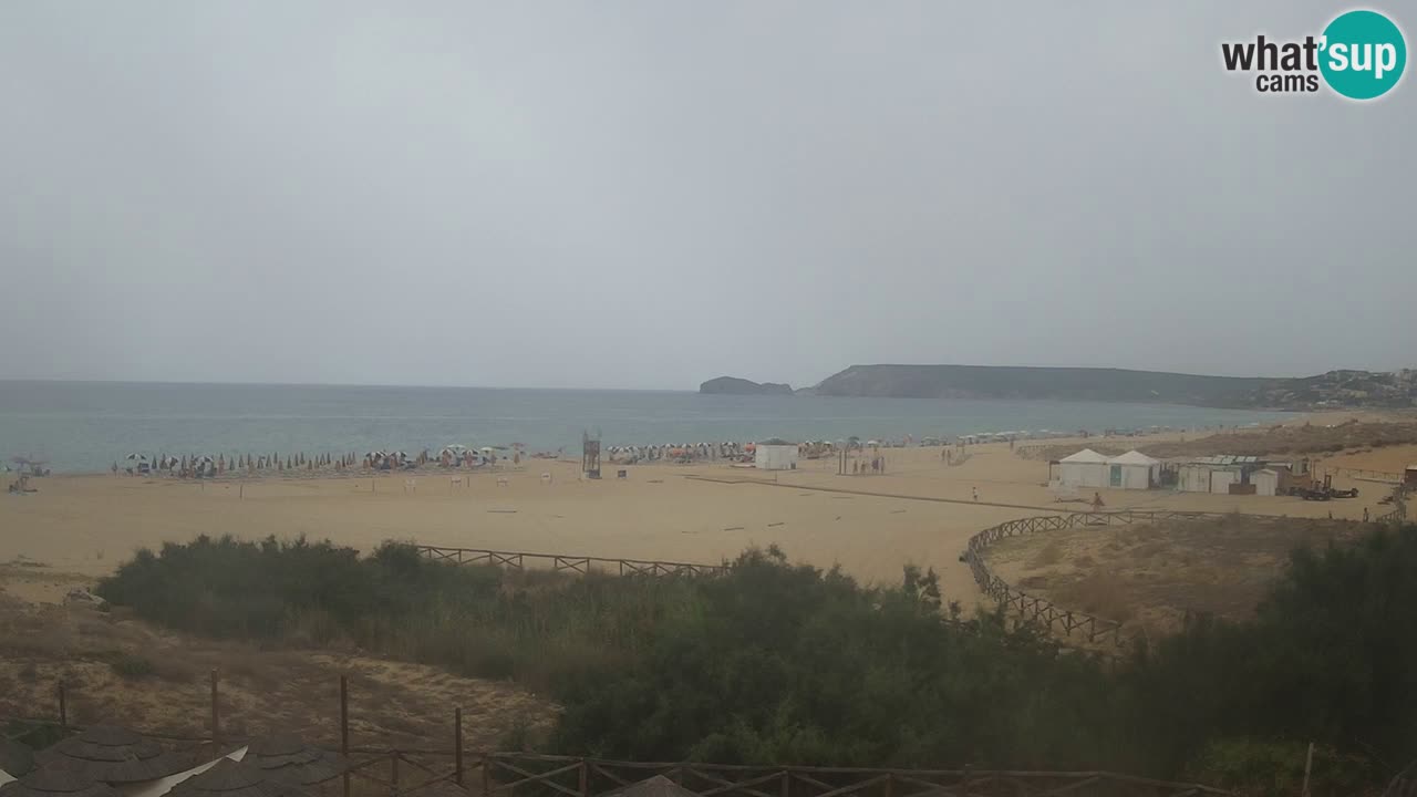 Cámara web Torre dei Corsari – Vista en directo de la playa desde Punta Usai