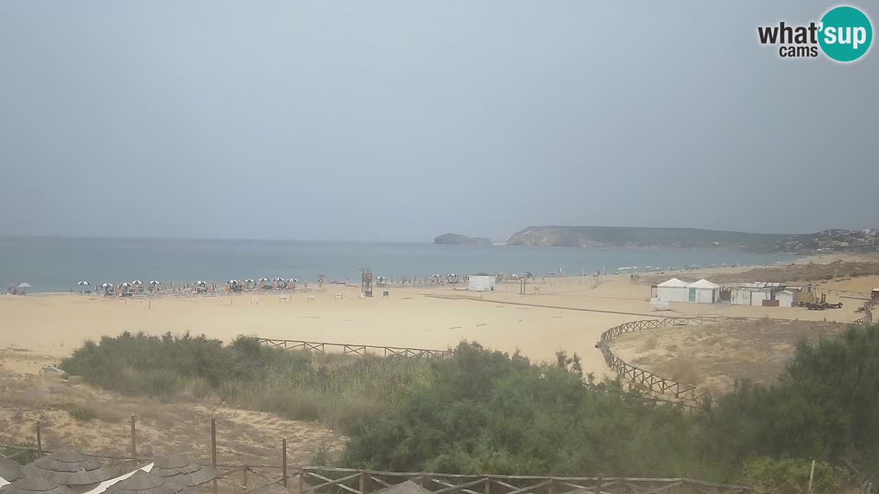 Webcam Torre dei Corsari – Vue en direct sur la plage depuis Punta Usai